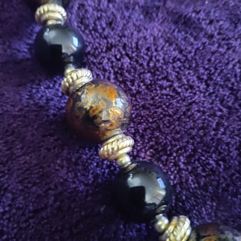 Vintage Beaded necklace - Picture 4 of 4